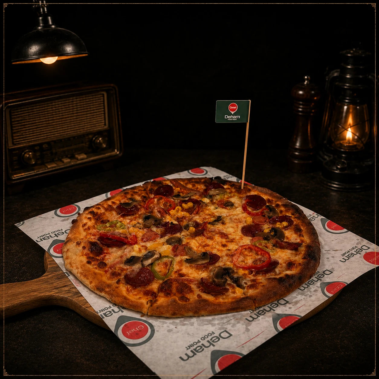 Chef Deham pizza