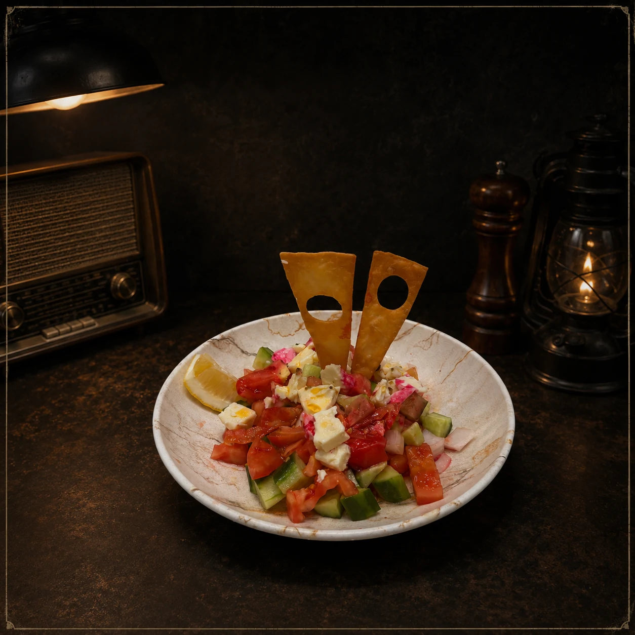 Chef Deham salata