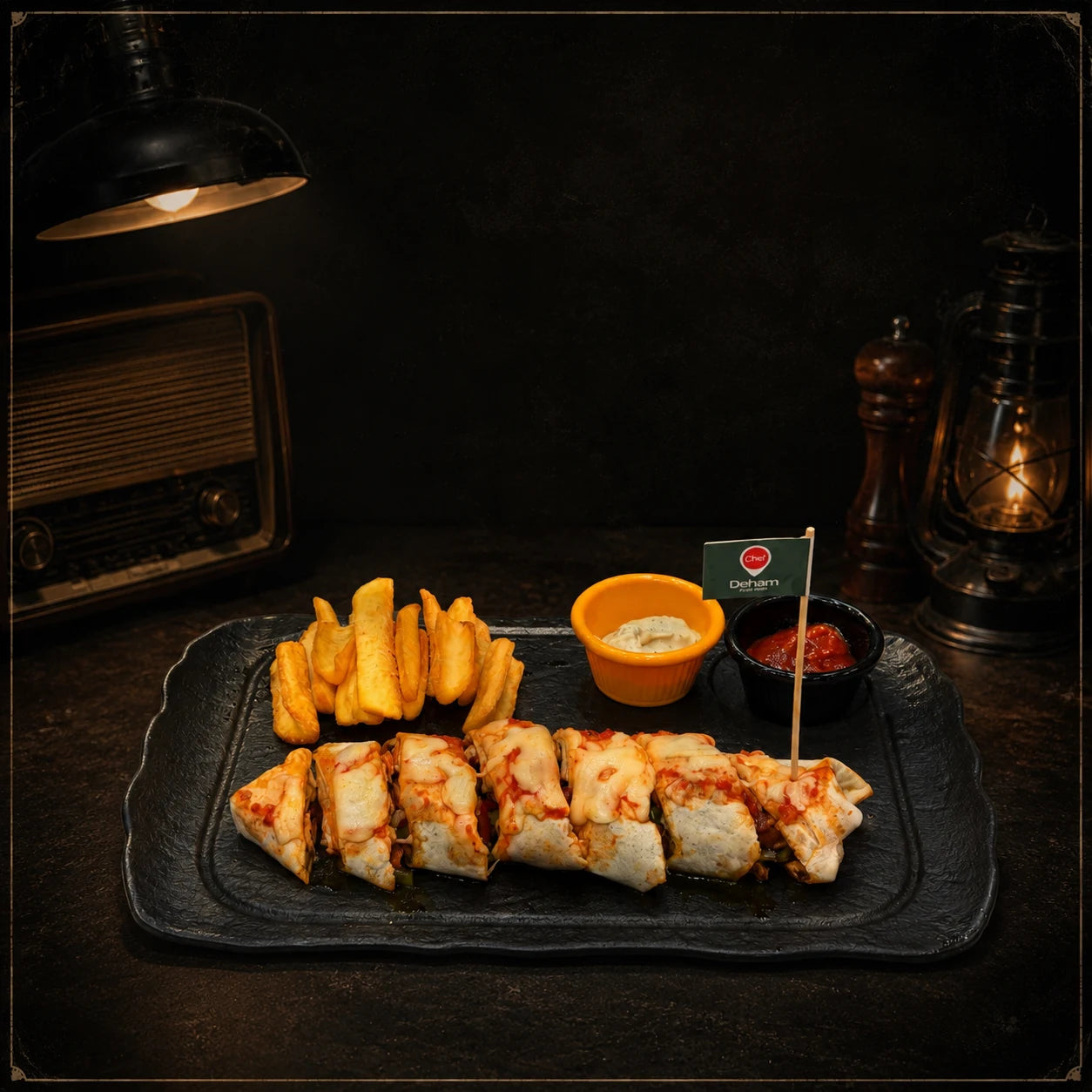 Chef Deham wrap